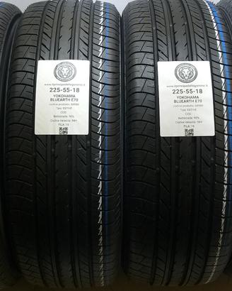 4 GOMME 225 55 18 YOKOHAMA A68988