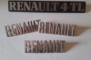 targhette Renault 