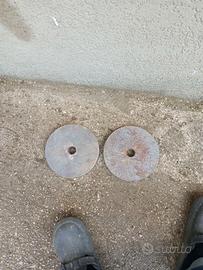 Pesi palestra artigianali