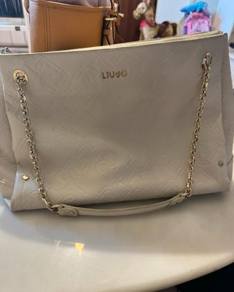 Borsa liu jo bianco avorio