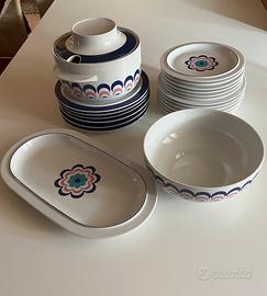 Servizio piatti porcellana