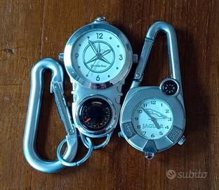 orologi moschettone logo jaguar e mercedes
