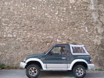mitsubishi pajero 2.5 diesel canvas top cabrio '92