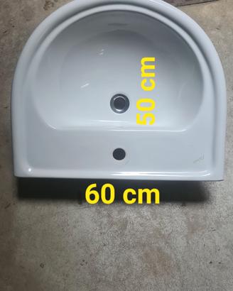 lavabo bagno dolomite 60x50