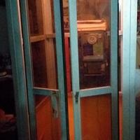 antica cabina telefono gettoni esterna