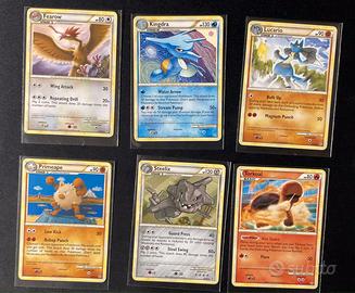 Lotto 12 Carte Pokemon rare non holo