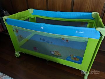 Lettino da viaggio con materassino 