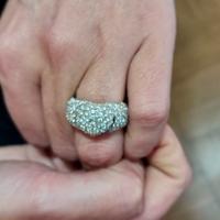 Anello in oro 18 Karati e diamanti