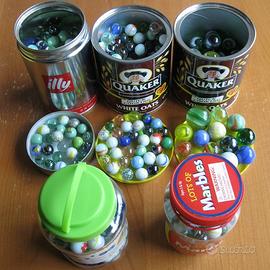 111 Biglie in vetro multicolori