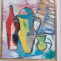 Novella Bellora, Olio Su Tela Con Autentica