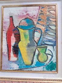 Novella Bellora, Olio Su Tela Con Autentica