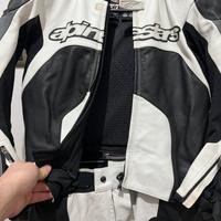 Tuta moto divisibile alpinestars