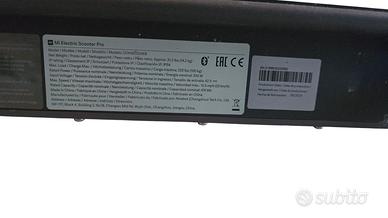 monopattino Xiaomi come nuovo 