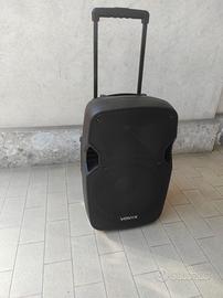 DIFFUSORE PORTATILE con radiomicrofoni