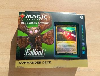 Magic Commander Deck Mutant Menace Fallout English