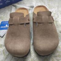 Birkenstock Boston Suede Mink 39 Nuove