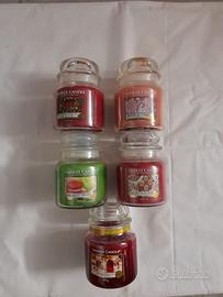 5 giare medie Yankee Candle 