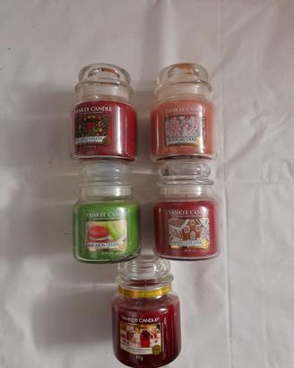 5 giare medie Yankee Candle 