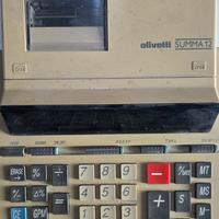2 calcolatrici olivetti