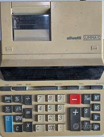2 calcolatrici olivetti