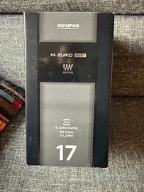 Obiettivo M Zuiko Olympus 17 mm Pro 1.2