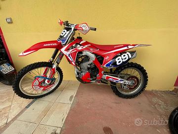 Honda CRF250 4tempi 2016, pari al nuovo, 13 h tot