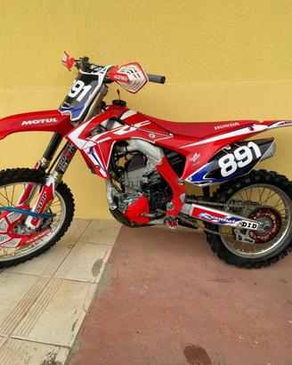 Honda CRF250 4tempi 2016, pari al nuovo, 13 h tot