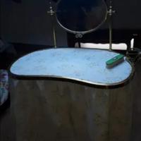 Toilette Pettineuse d'epoca in ottone