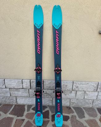 Sci alpinismo Dynafit Radical 88 + attacchi + pell