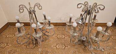 coppia di lampadari