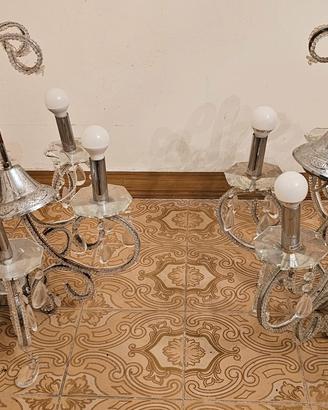coppia di lampadari