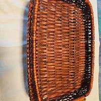 Antico cesto in vimini 