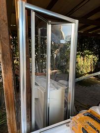 Box doccia a soffietto larhezza 80 cm