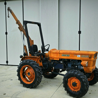 Trattore Fiat 300 DT 4x4 con GRU