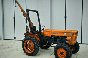 Trattore Fiat 300 DT 4x4 con GRU