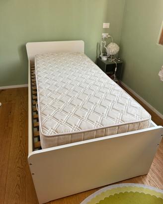 Letto singolo e materasso