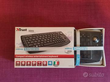  NUOVA tastiera wireless con mouse integrato