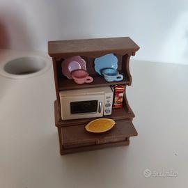 Sylvanin Families - Credenza con forno e accessori