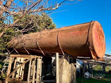 Cisterna da 150 quintali.