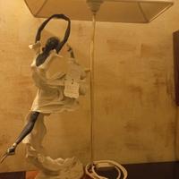 Capodimonte firmato G.ARMANI Ballerina con luce