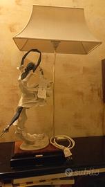 Capodimonte firmato G.ARMANI Ballerina con luce