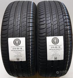 2 GOMME 215 50 18 MICHELIN A52168