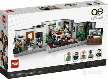 Lego creator expert 10291 queer eye - loft dei fab