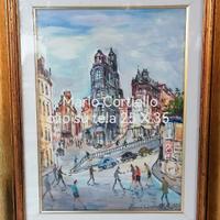 Quadro originale di Mario Cortiello. 