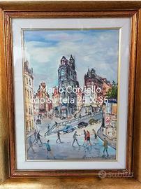 Quadro originale di Mario Cortiello. 