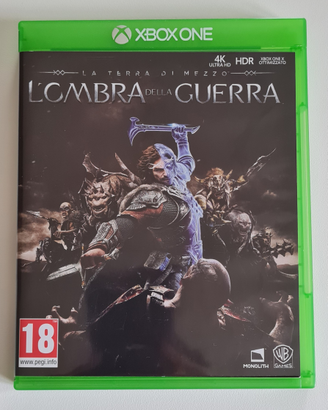 La terra di mezzo l'ombra della guerra xbox one