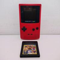 Nintendo GameBoy Color Rosso Con Gioco