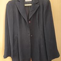 giacca lana nera donna made in Italy Taglia 44