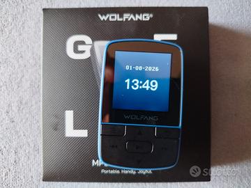 Lettore MP3 Wolfang Bluetooth 5.2 Contapassi
