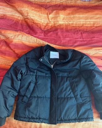 Piumino Nero Bershka M